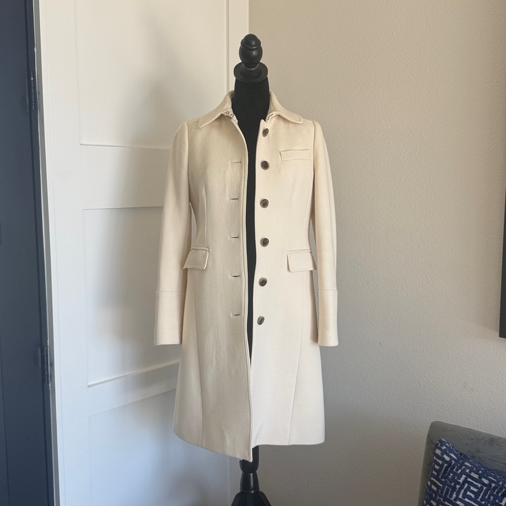 J Crew Classic lady day coat in Italian double-cloth wool with Thinsulate®